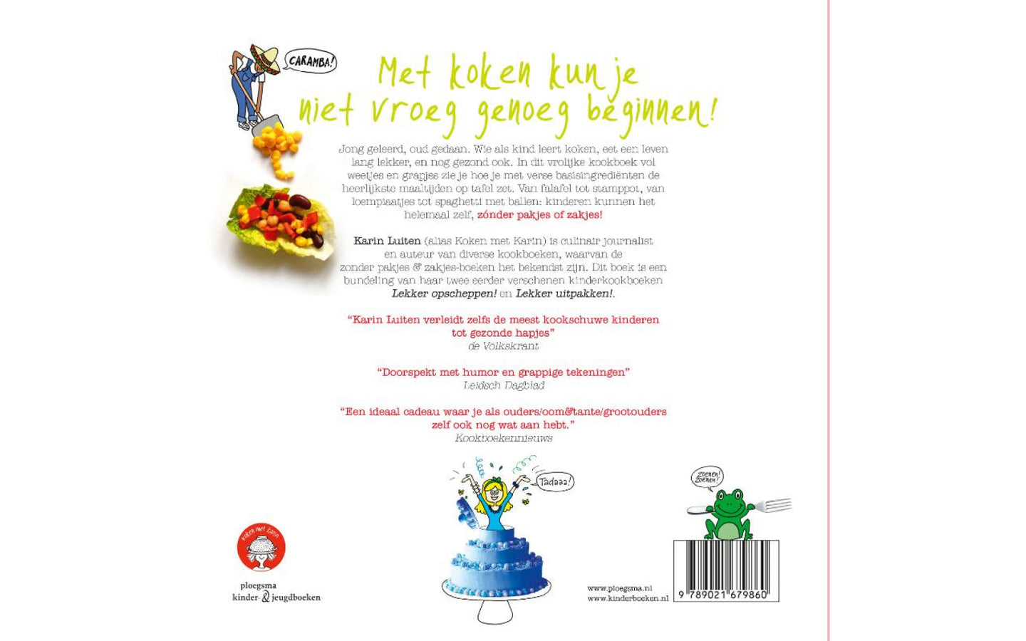 Het grote Kinderkookboek zonder pakjes & zakjes - afbeelding 2