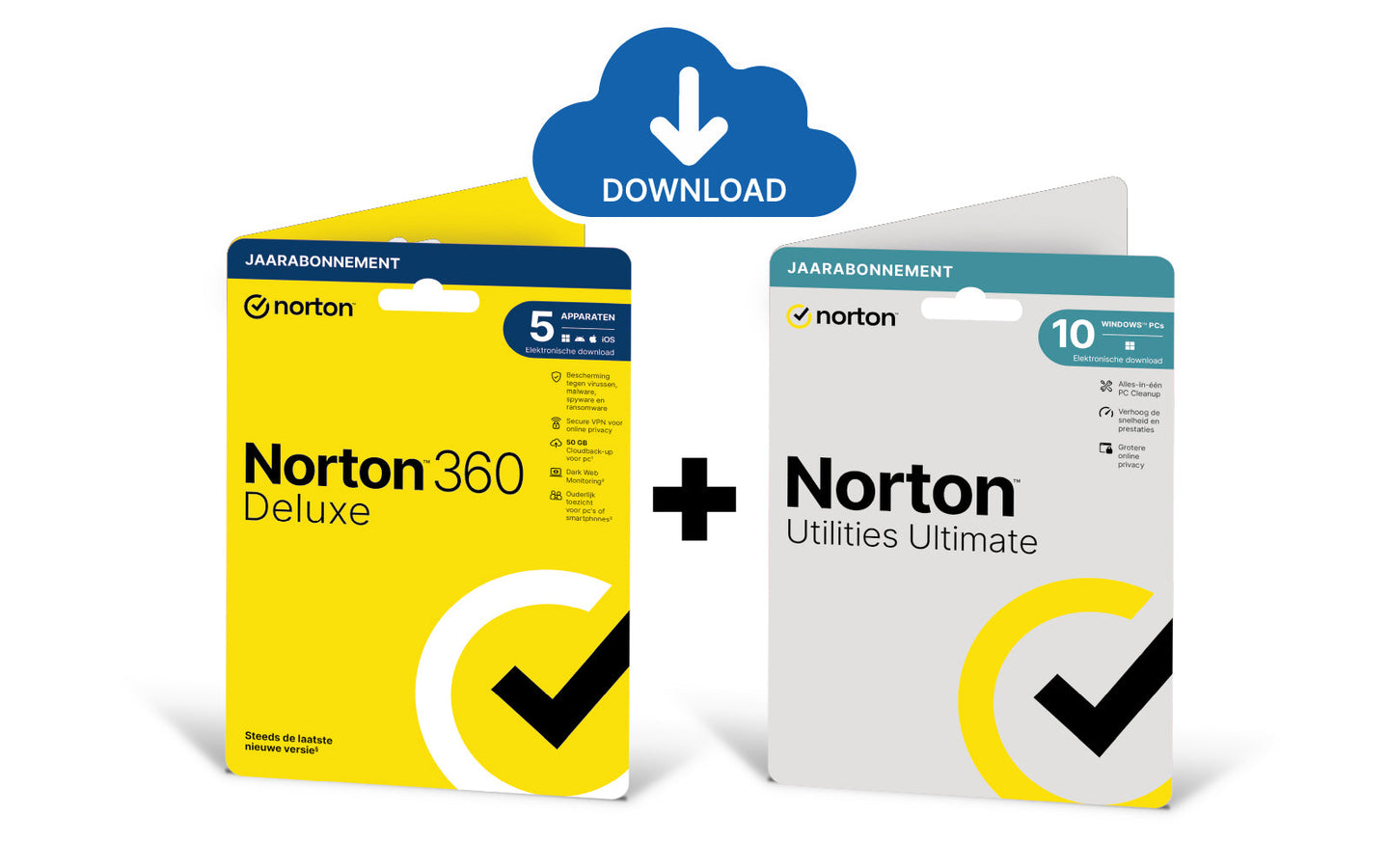 Norton 360 Deluxe incl. gratis Norton Utilities Ultimate - afbeelding 1