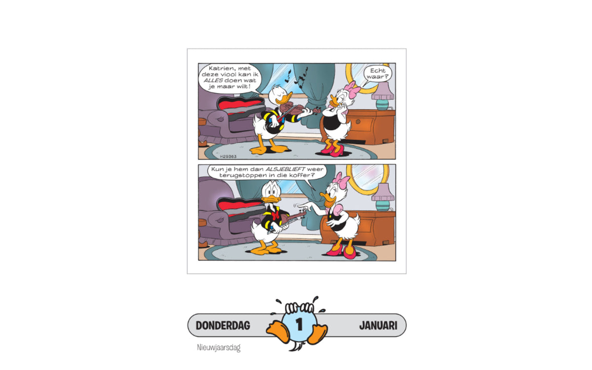 Donald Duck scheurkalender 2026 - afbeelding 4