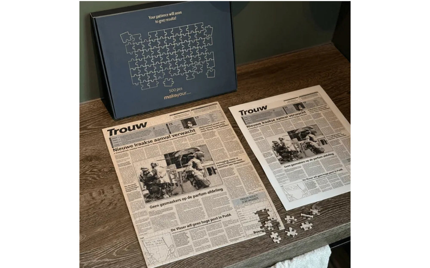 Geboortekrant Puzzel Trouw - afbeelding 2