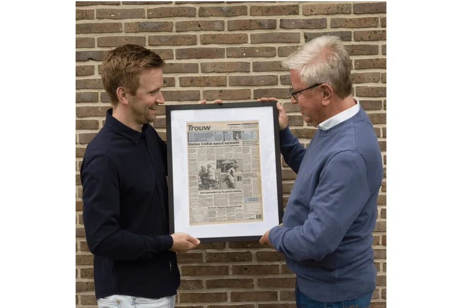 Geboortekrant Kader/Poster Trouw - afbeelding 1