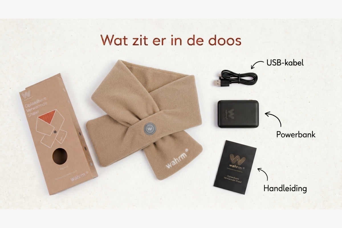 Infrarood verwarmde sjaal - Wahrm - afbeelding 10